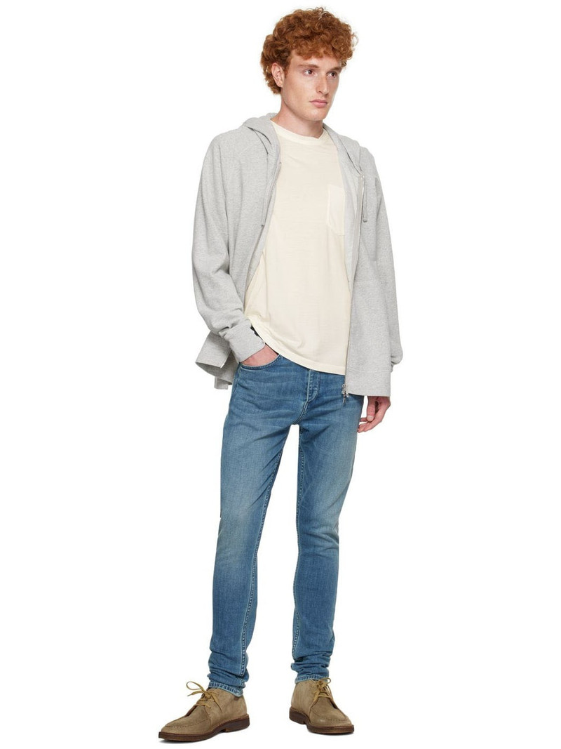 OFFICINE GÉNÉRALE Gray Bernie Hoodie outlook