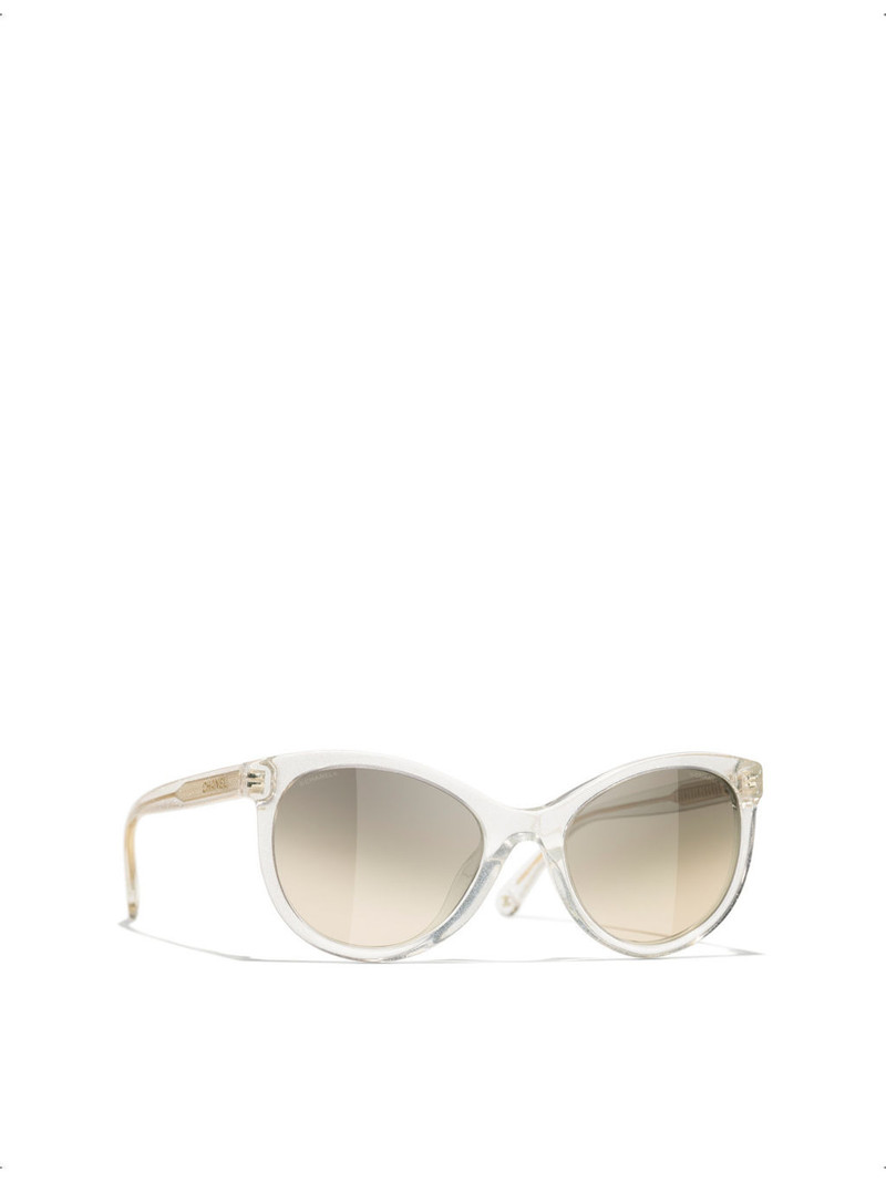 CHANEL Pantos-frame sunglasses outlook