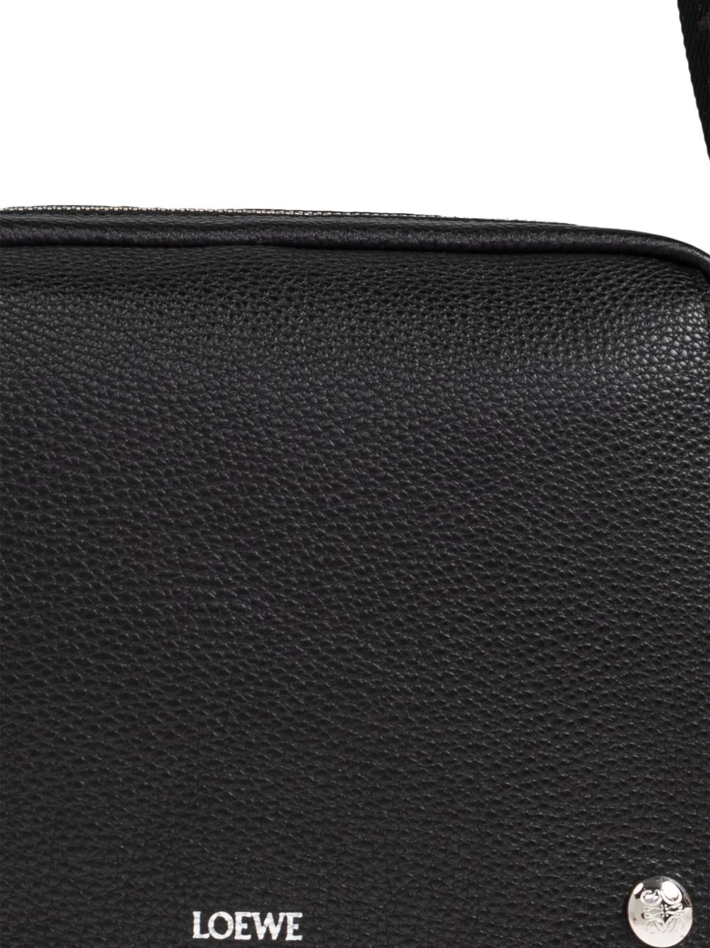 medium Pebble leather shoulder bag - 5