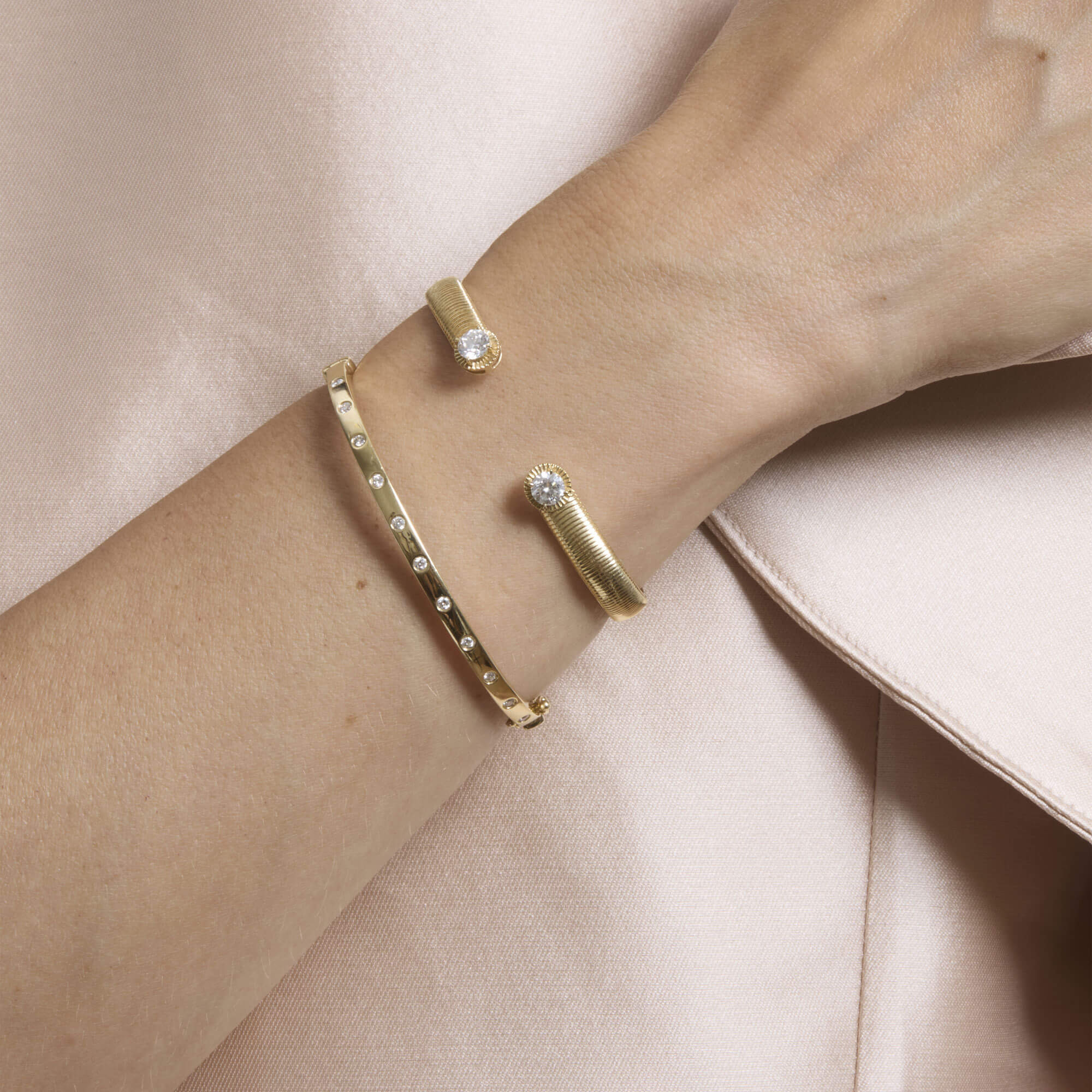 LAB-Created Diamond Bowie Bracelet - 5
