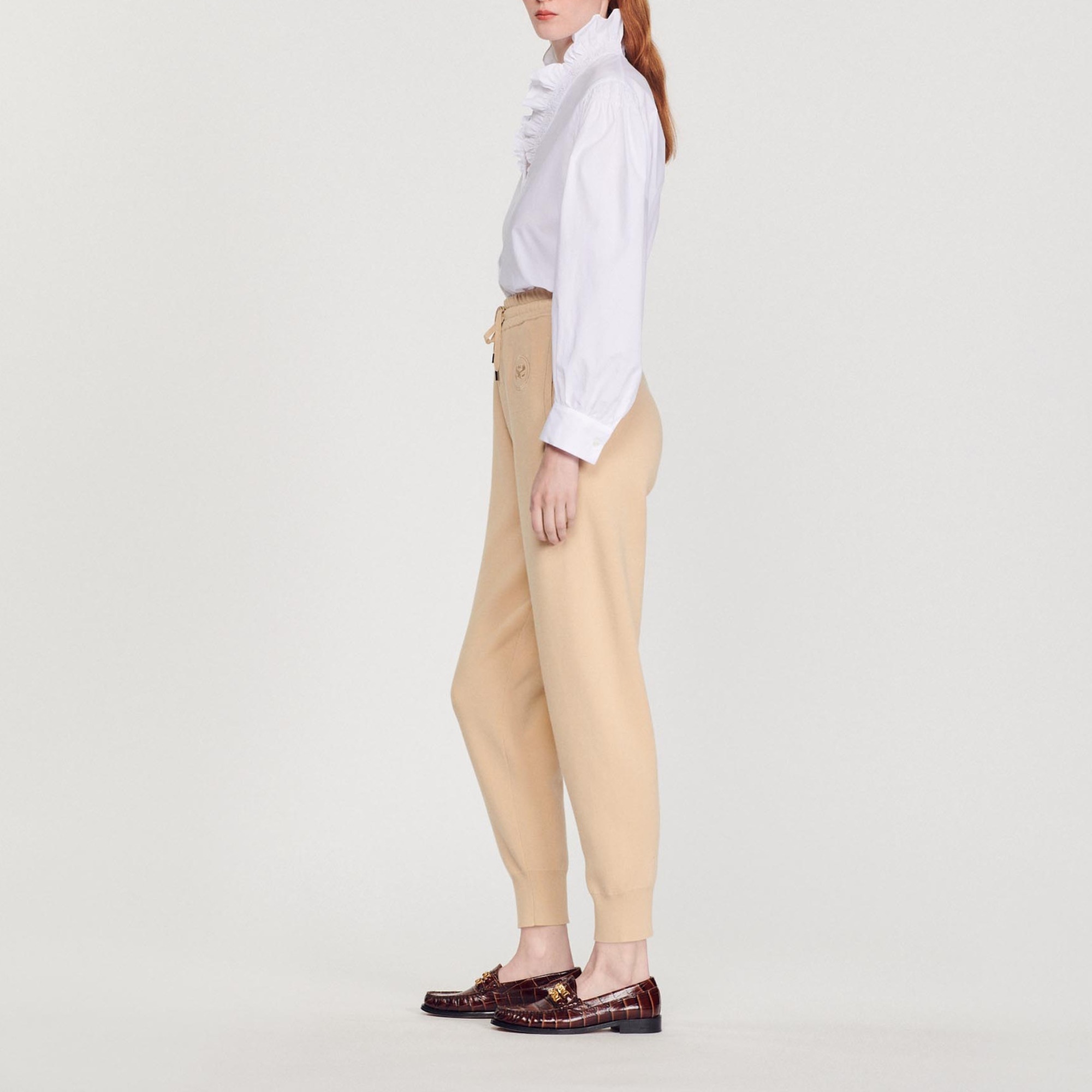 Knit jogging bottoms - 7