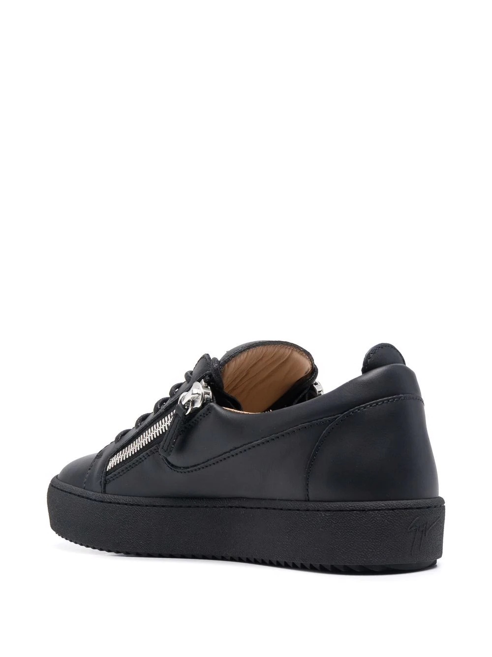 Frankie low-top zip-detail sneakers - 3