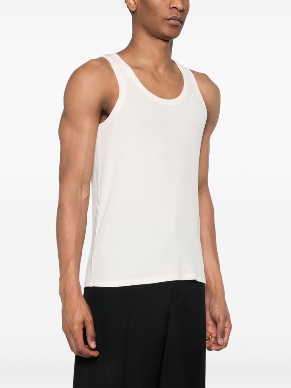 ribbed tank top - 3