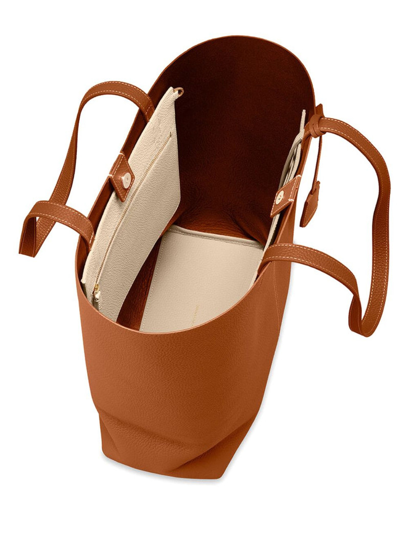 Tall Leather Soft Tote 5