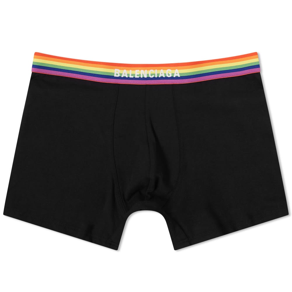 Balenciaga Rainbow Logo Boxer Briefs - 1