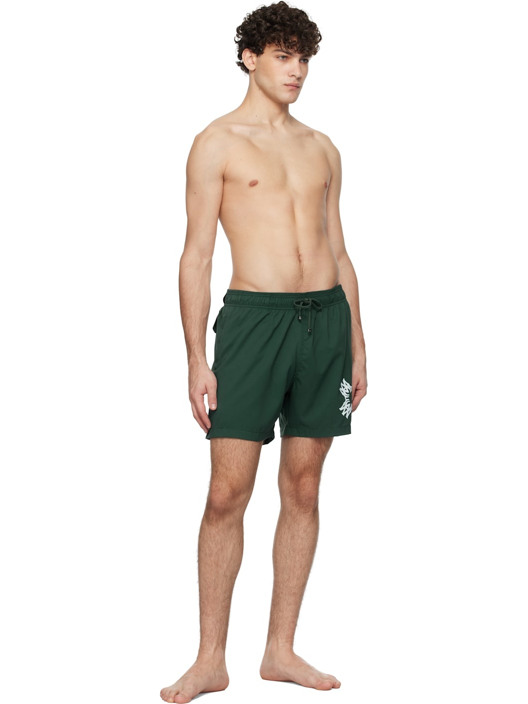 Green MA Quad Swim Shorts - 4