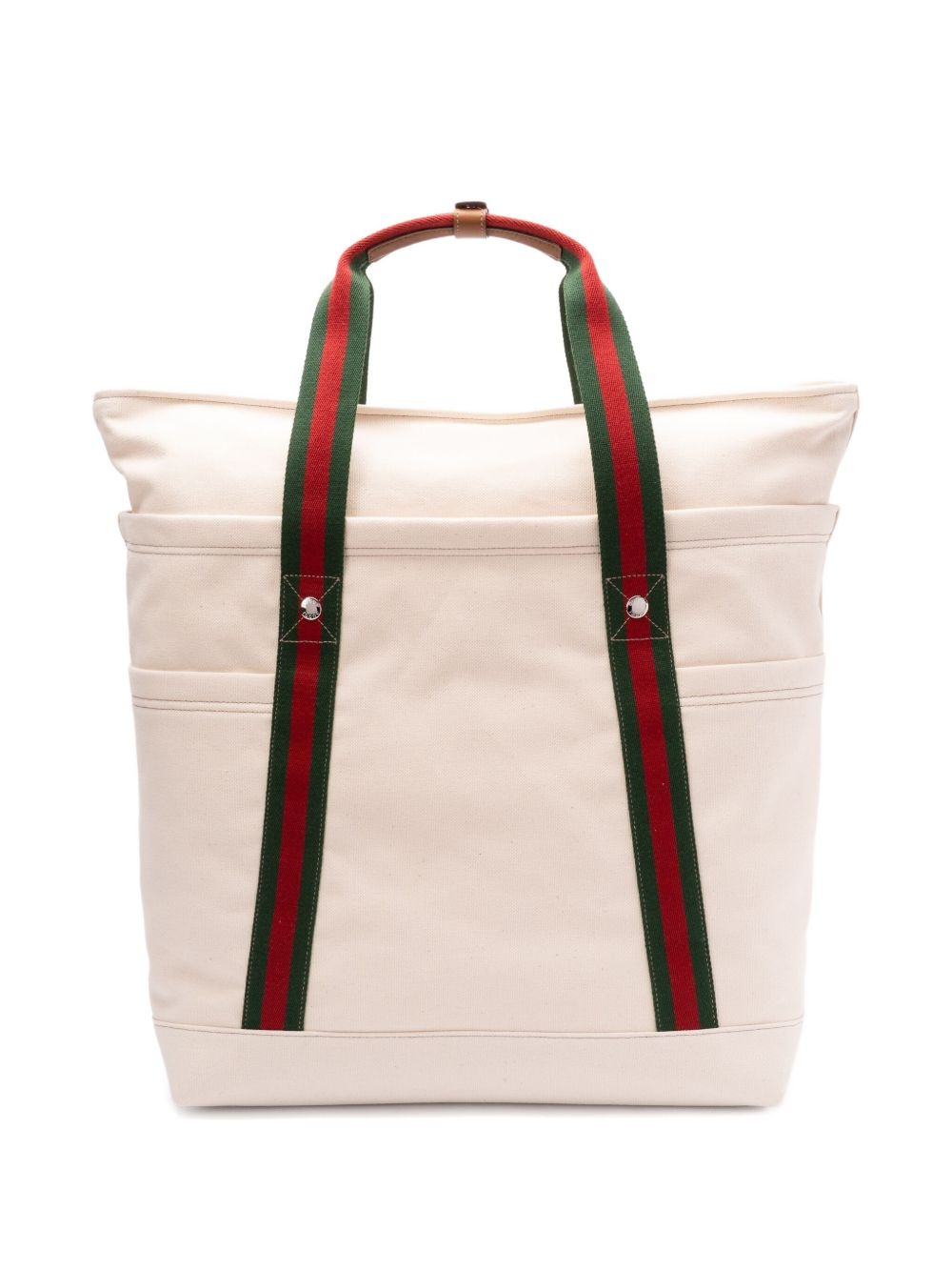 large printed canvas tote bag - 2