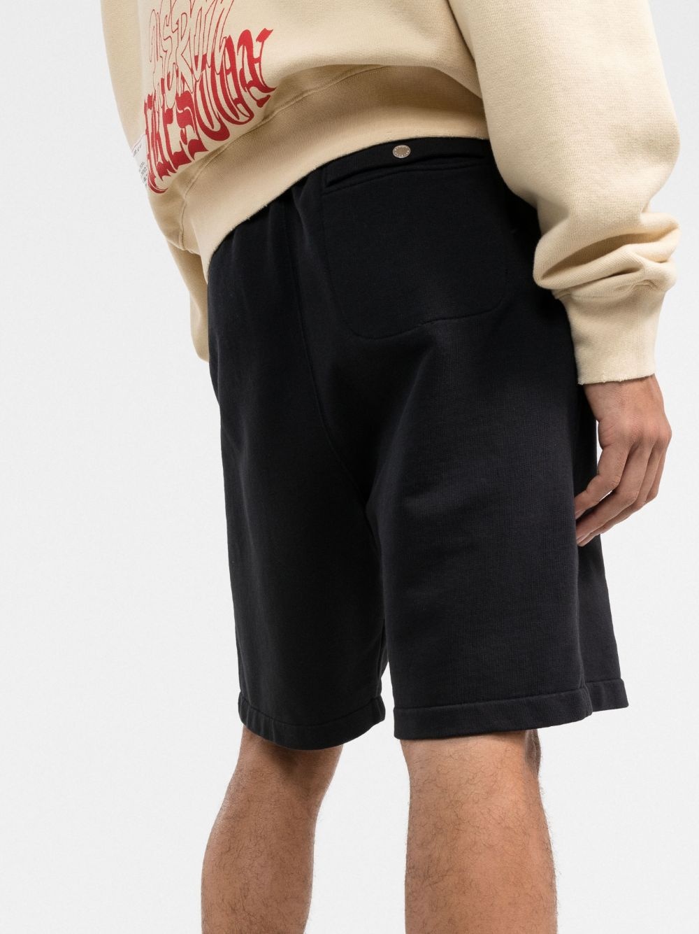 recycled cotton sweatshorts - 5