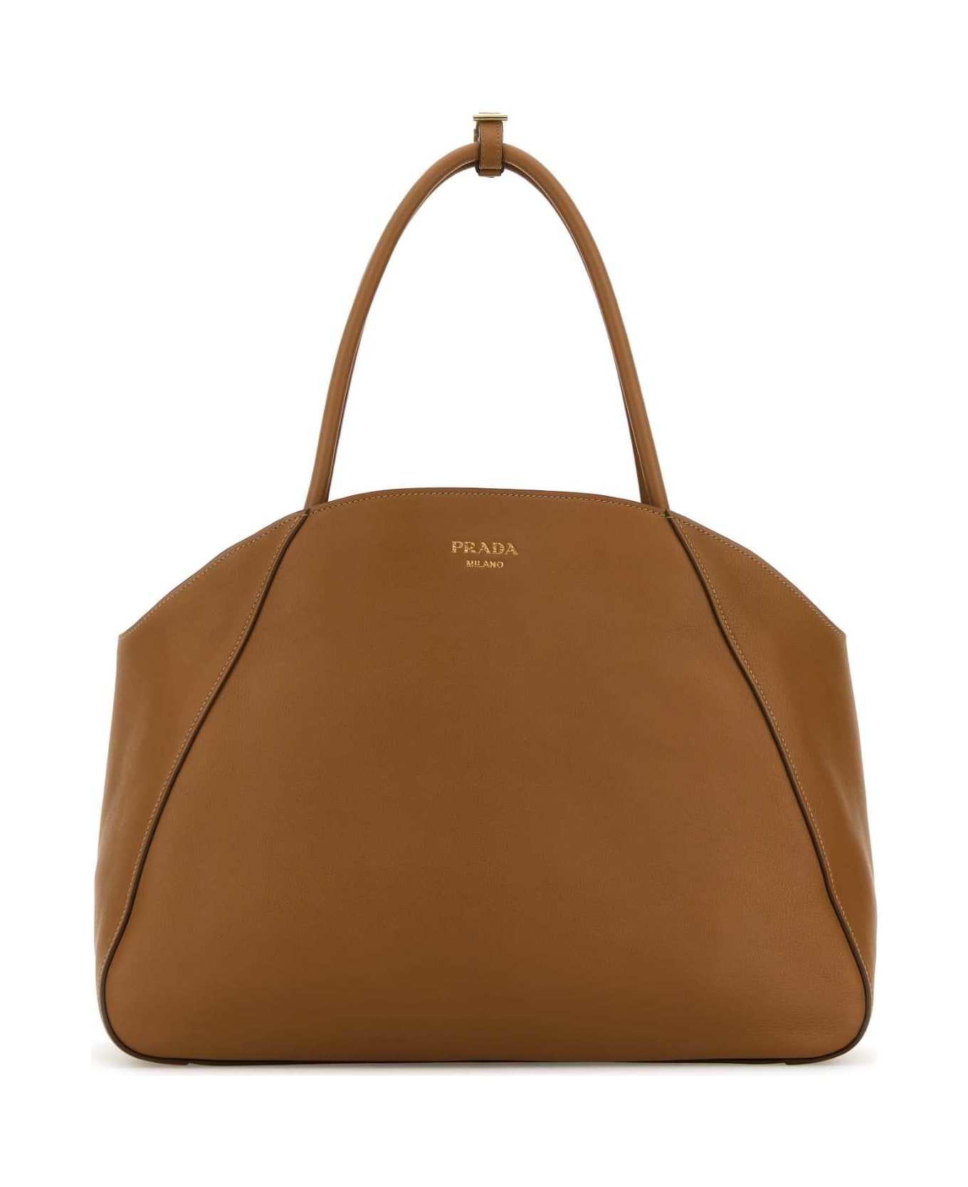 トートバッグ Prada Caramel Leather Shopping Bag Prada Caramel Leather Shopping Bag | italist