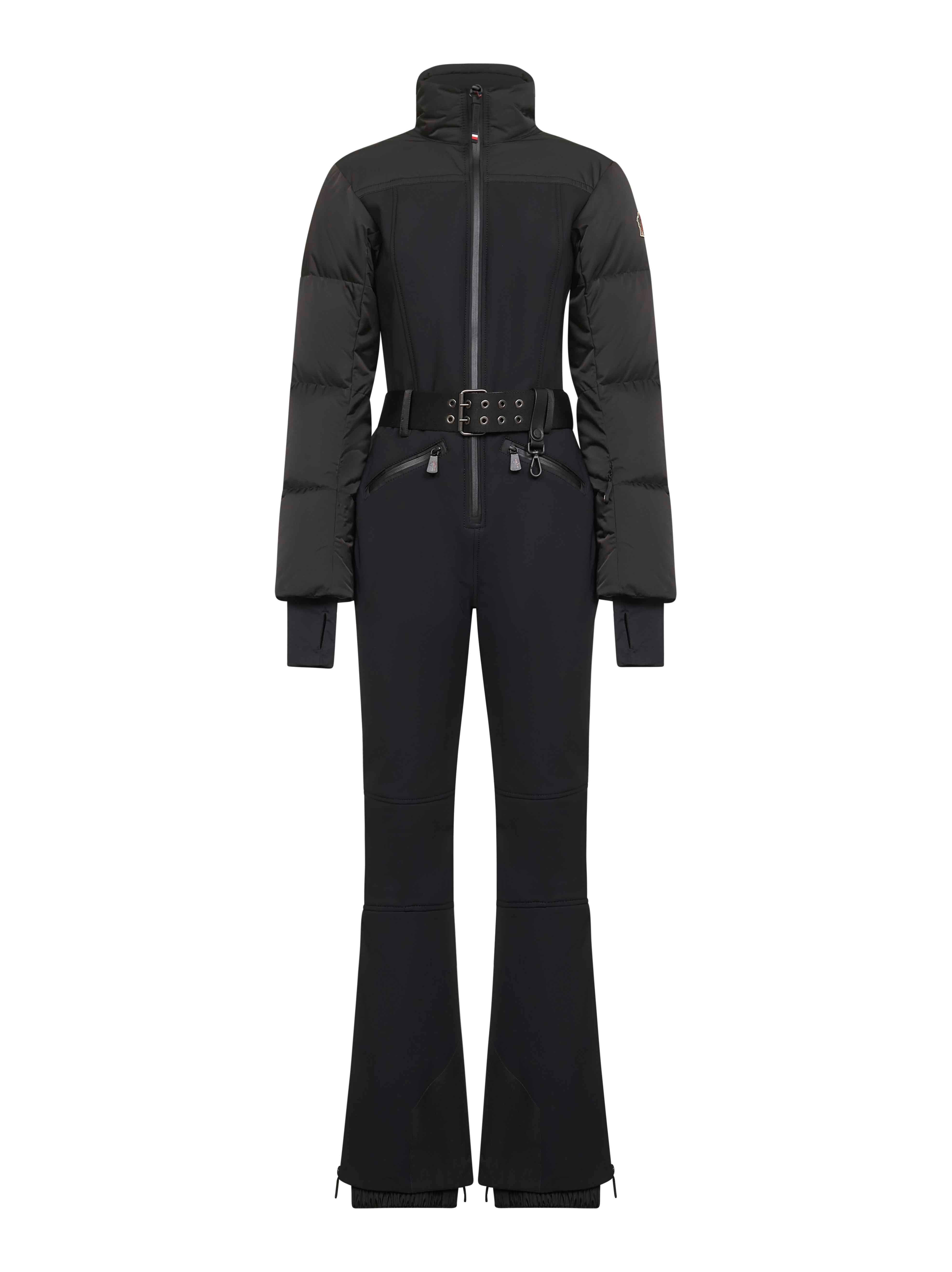Moncler Grenoble Women Black Long-Sleeved Ski Suit - 1