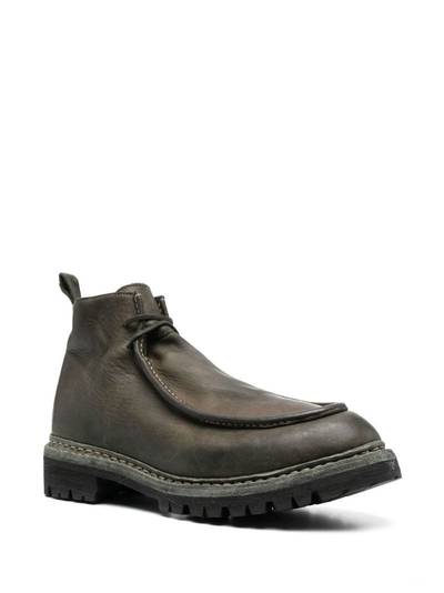 Guidi lace-up leather boots outlook