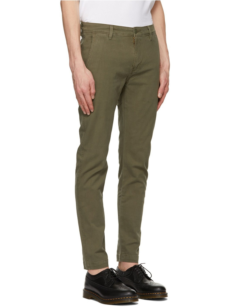 Levi's Khaki Slim XX Chino Trousers outlook