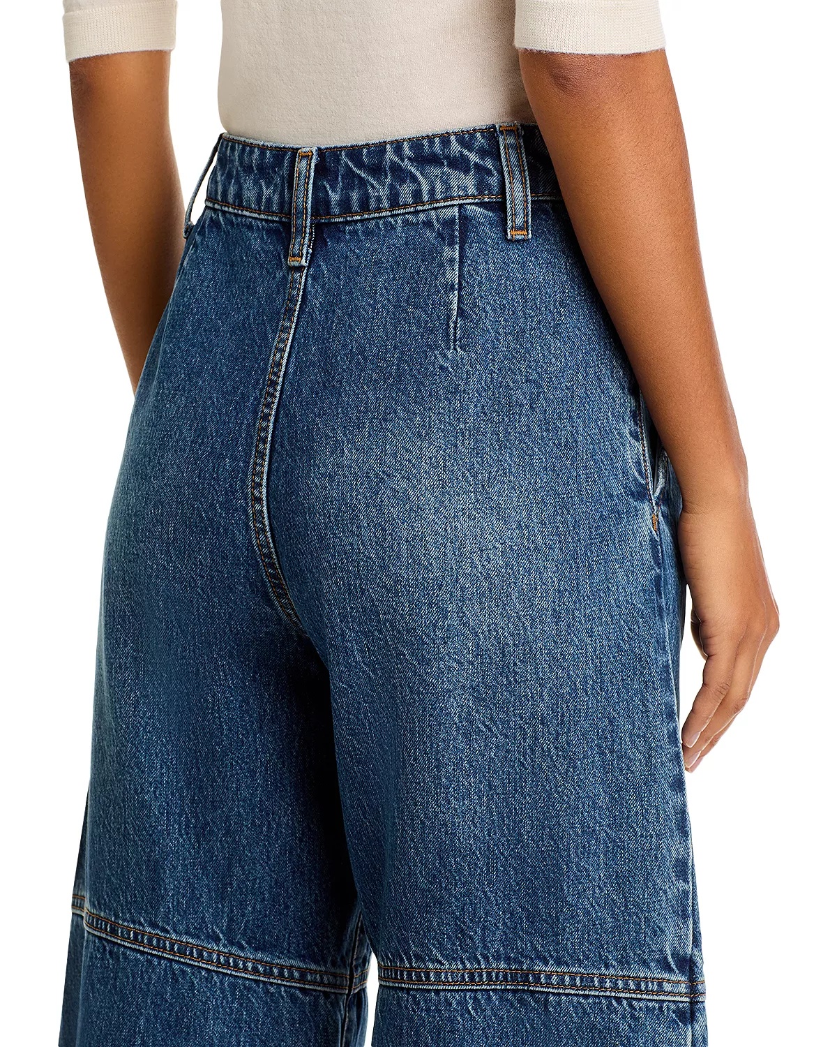 High Rise Barrel Jeans in Indigo - 5