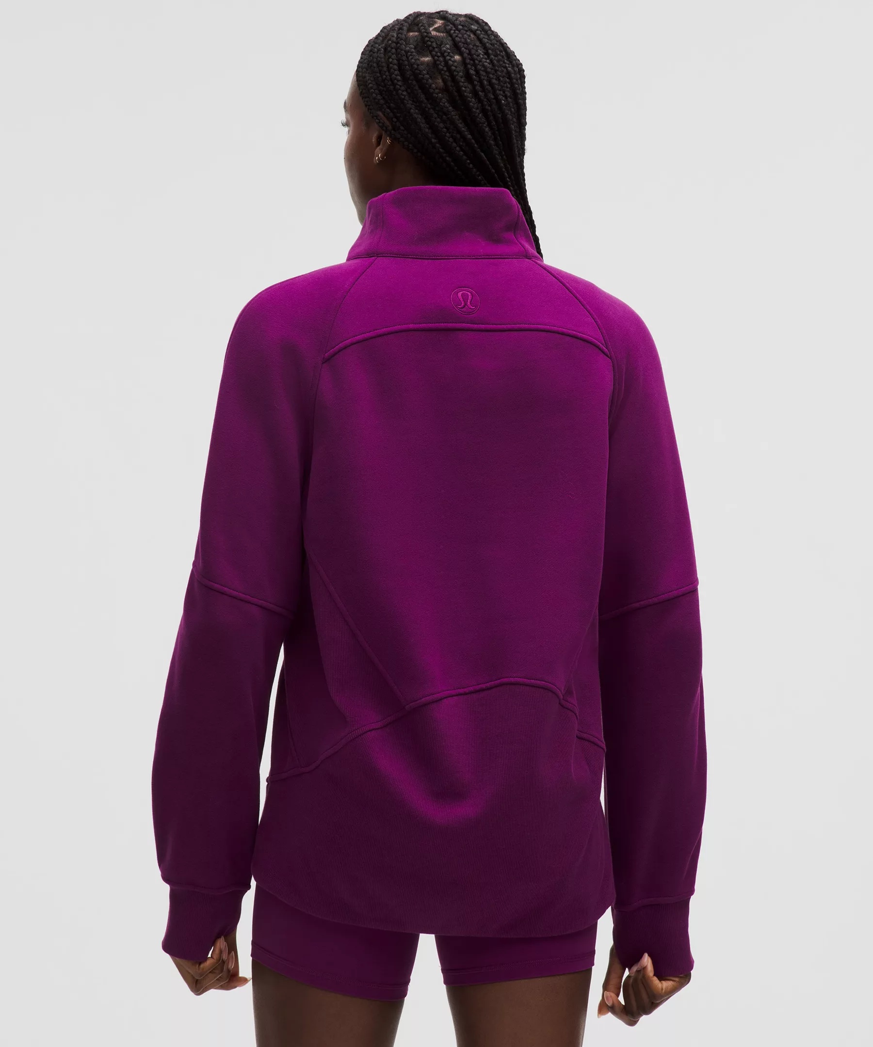 Scuba Oversized Funnel-Neck Half Zip *Long - 3