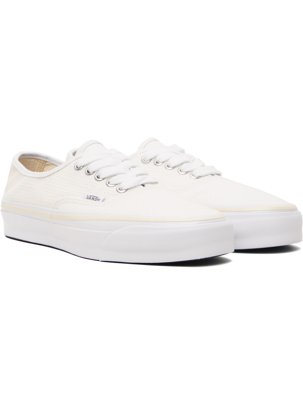 White LX Authentic 44 Kickdown Sneakers - 4
