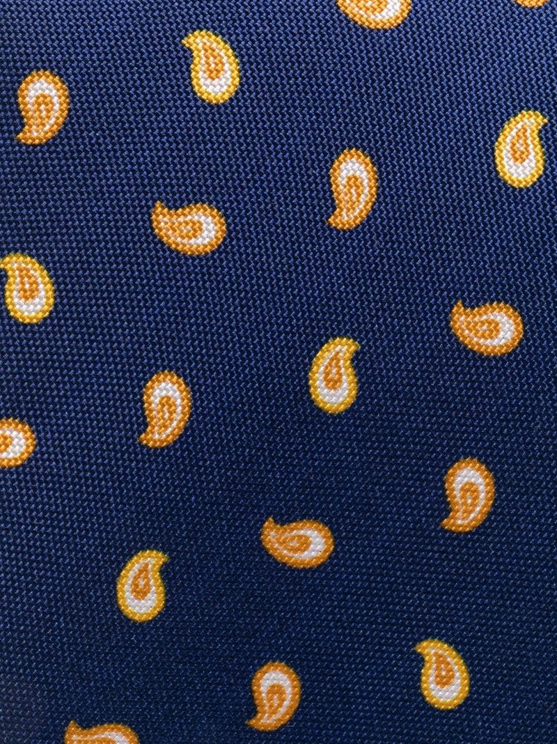 Church's graphic-print silk tie outlook