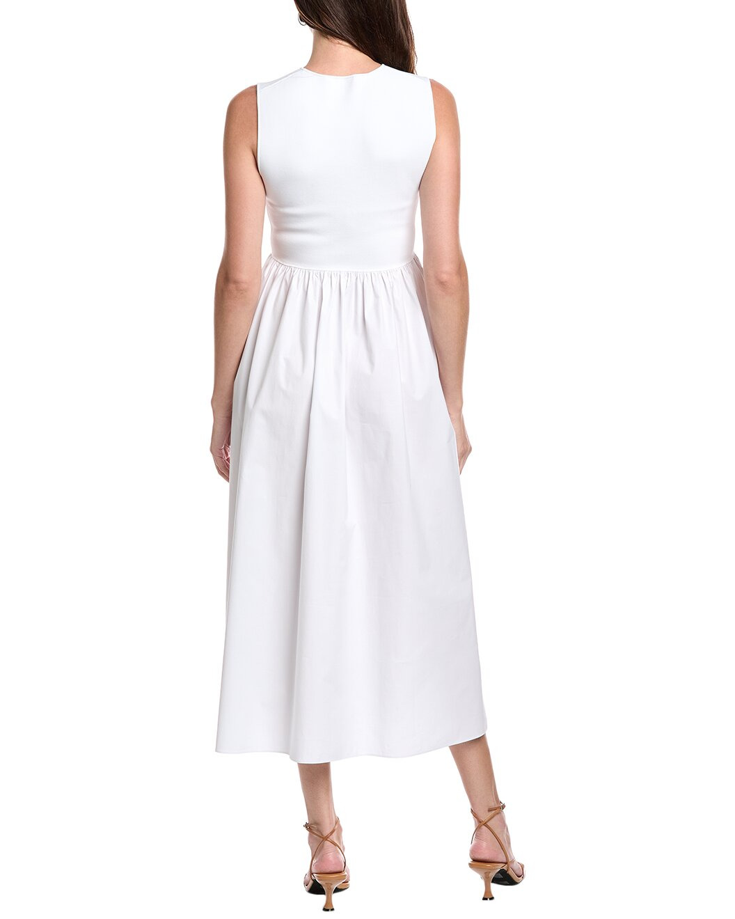 Theory Mixed Media Midi Dress - 2