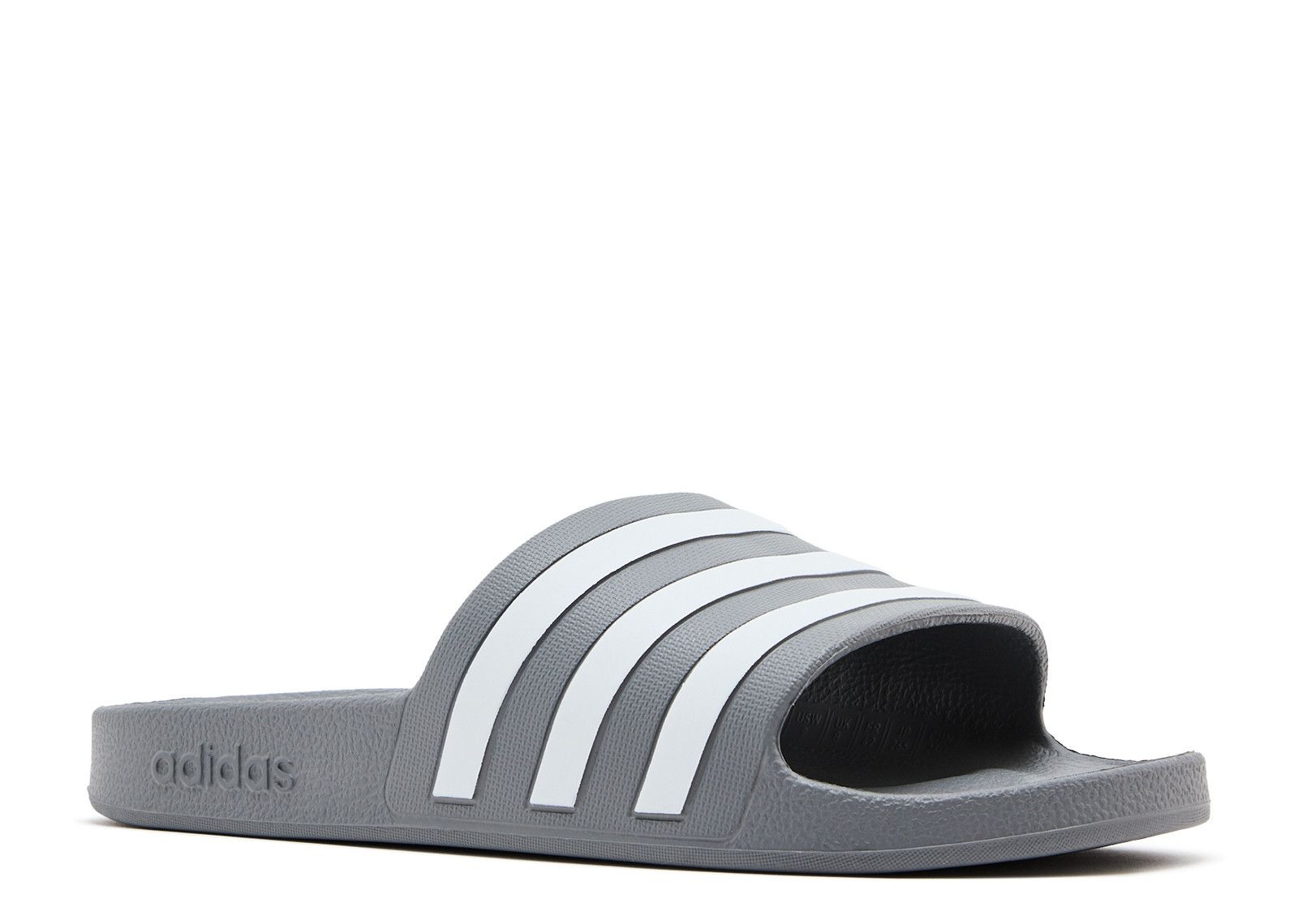 ADILETTE AQUA SLIDES 'GREY' - 2