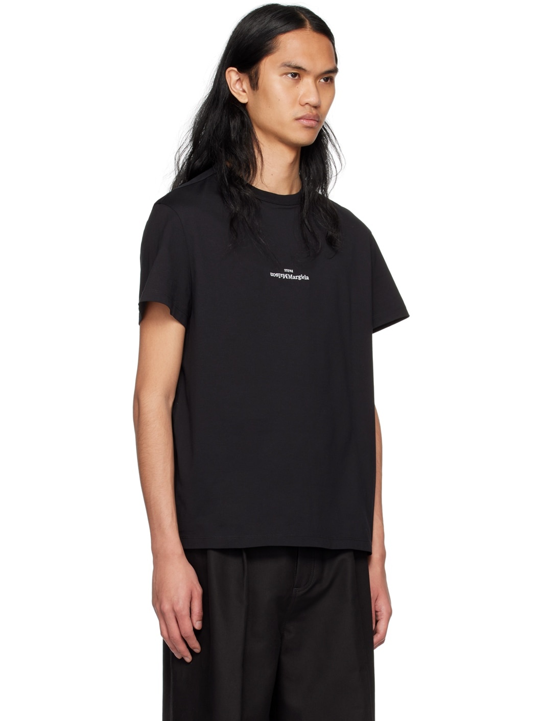 Black Distorted T-Shirt - 2