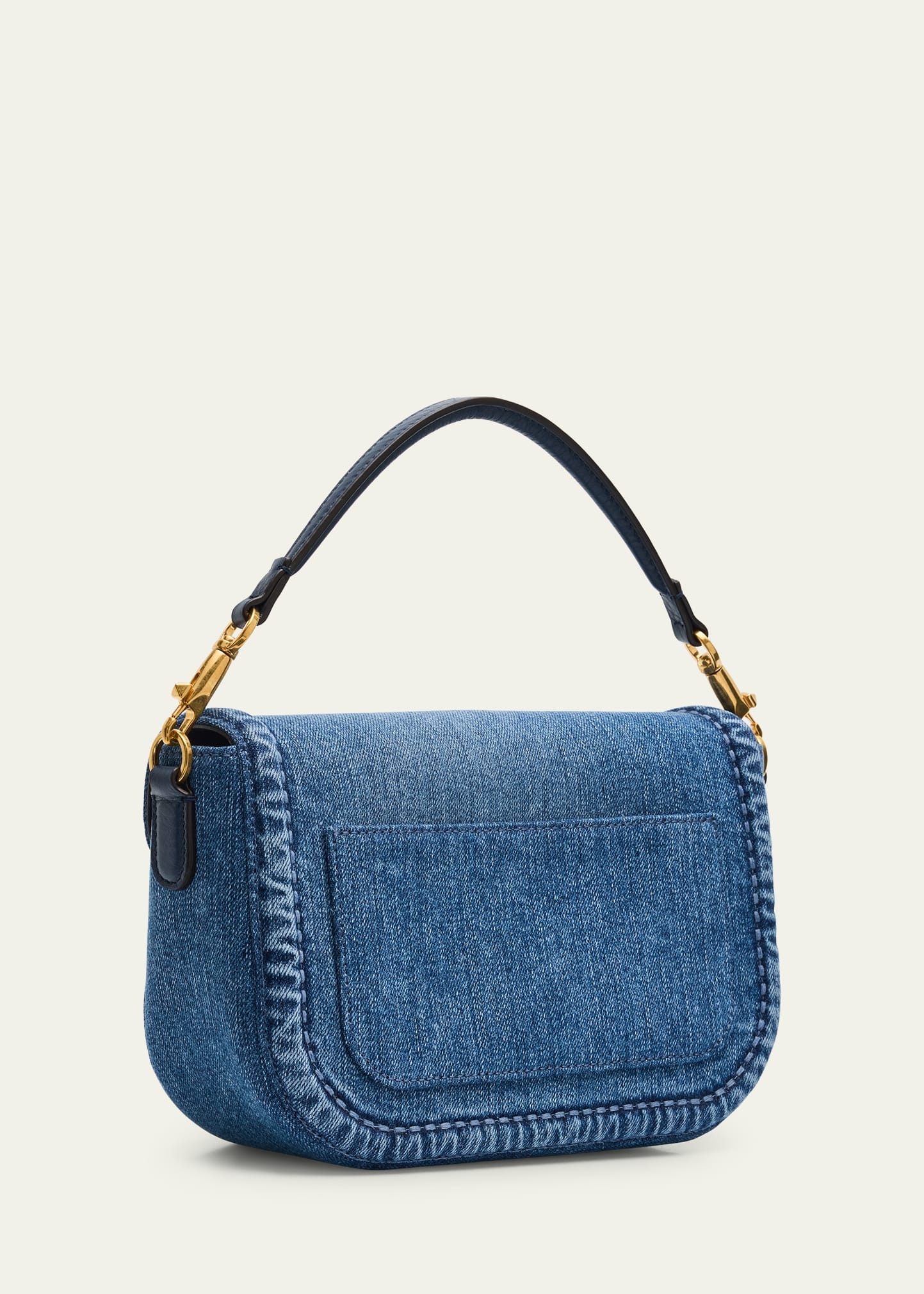 Alltime VLOGO Denim Shoulder Bag - 3