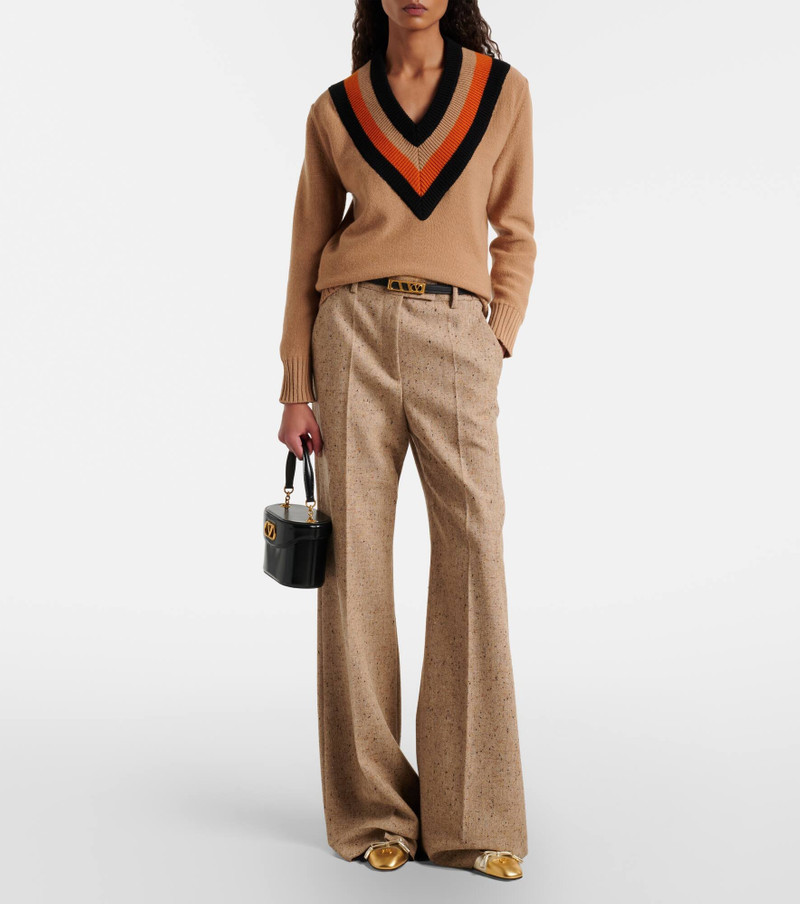 Valentino Valet Du Roi 60 leather slingback pumps outlook