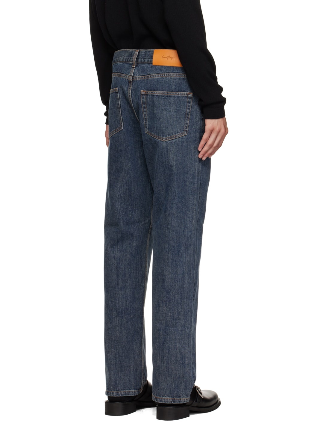 SECOND/LAYER Blue Big Papi Jeans | REVERSIBLE