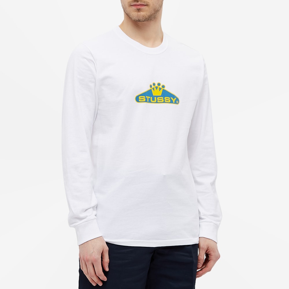 Stussy Long Sleeve Crowned Tee - 3