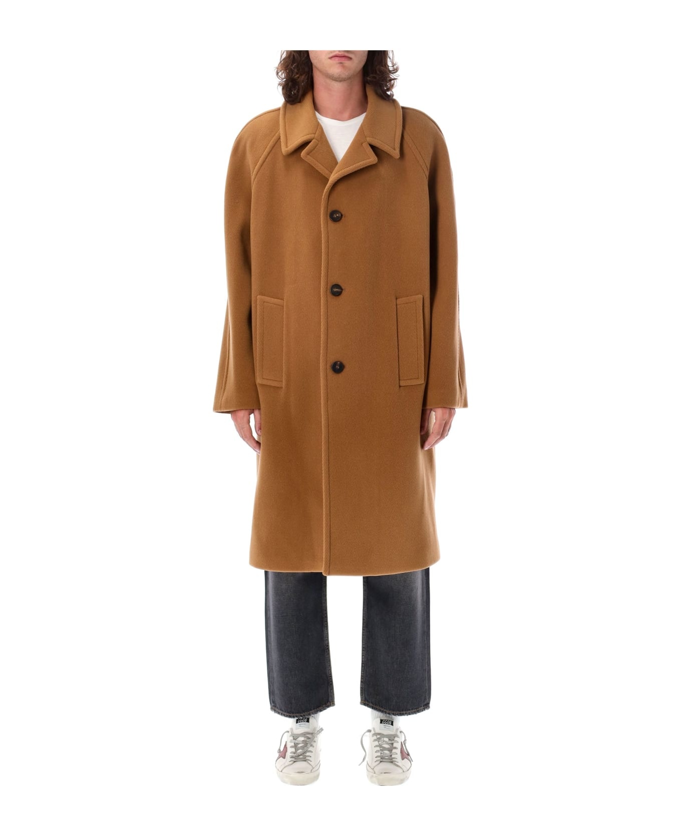 Wool Blend Coat - 1