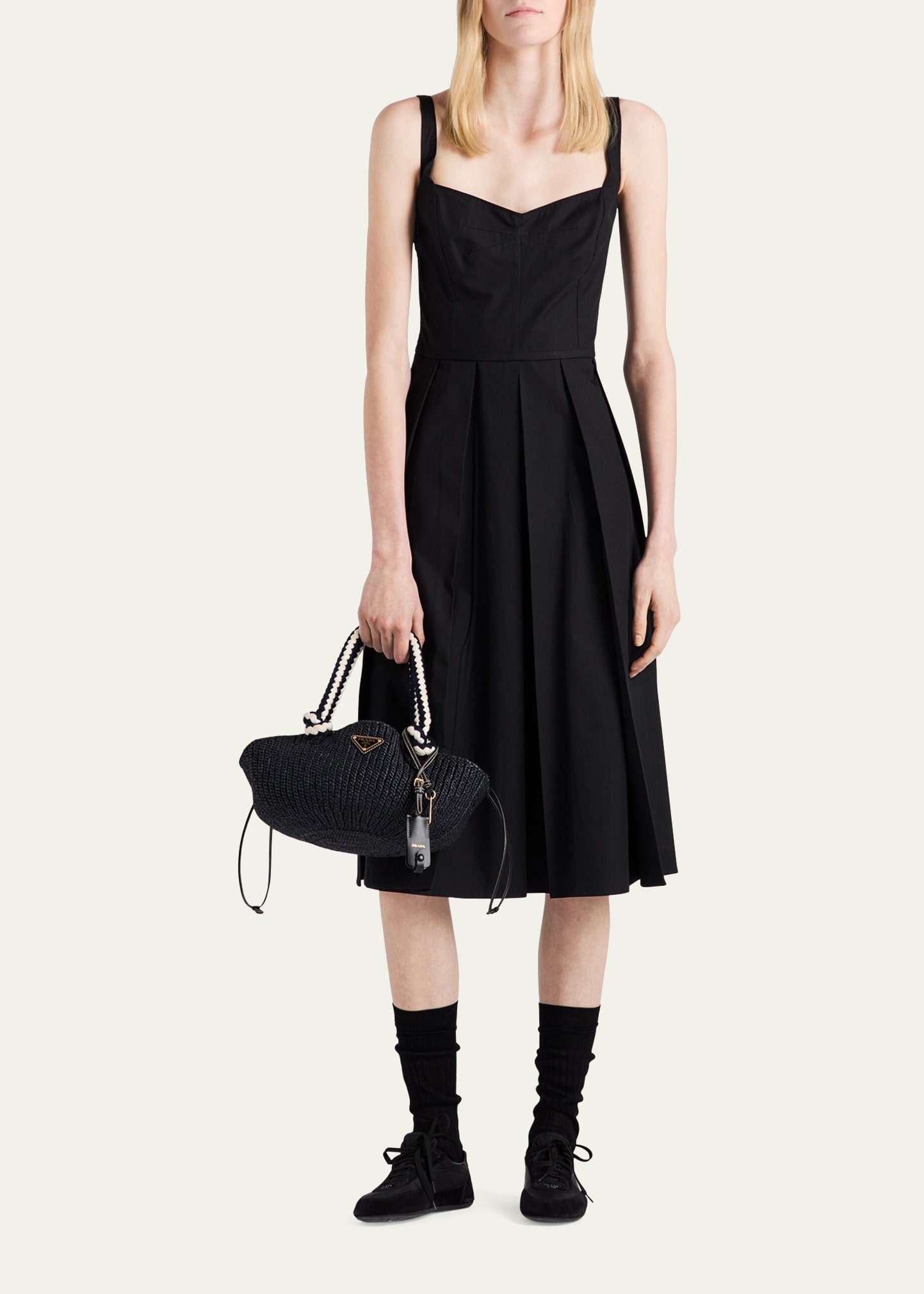 Fit-and-Flare Sleeveless Dress - 2