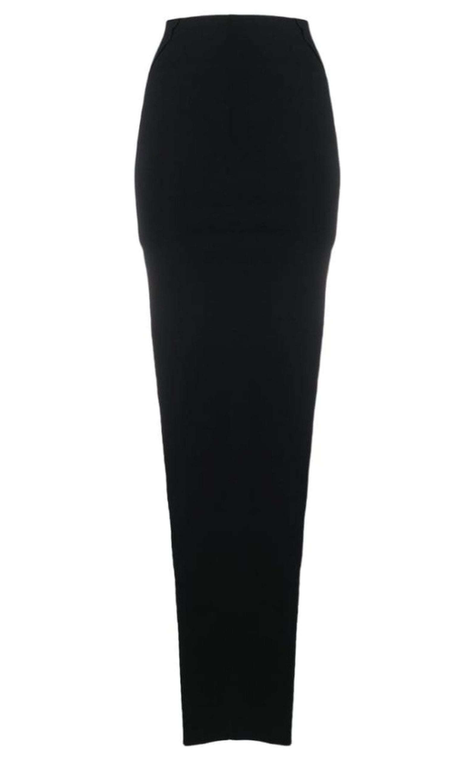 Side Slit Pull-on Skirt - 1