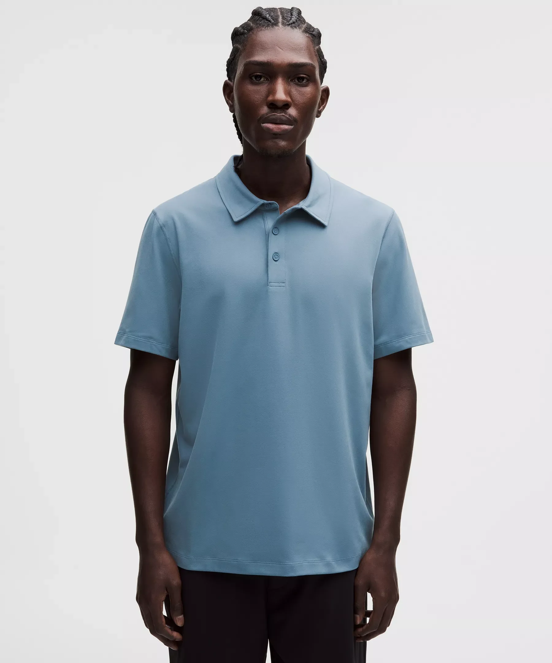 Soft Jersey Short-Sleeve Polo Shirt - 1