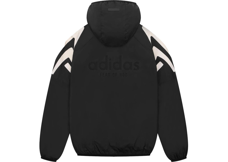 Fear of God Fear of God Athletics Adi Nation 1/2 Zip Jacket Black outlook