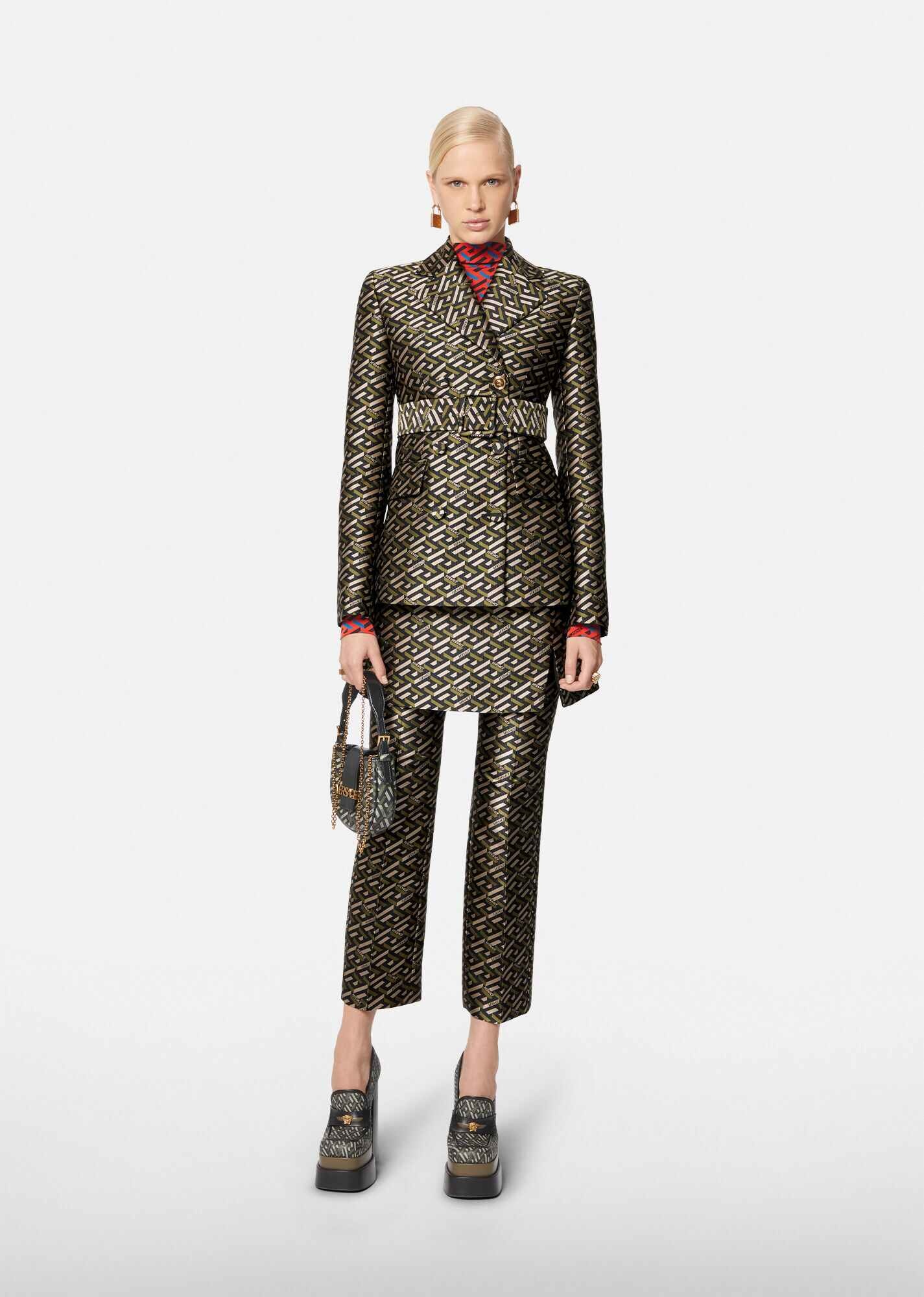 La Greca Jacquard Jacket - 4