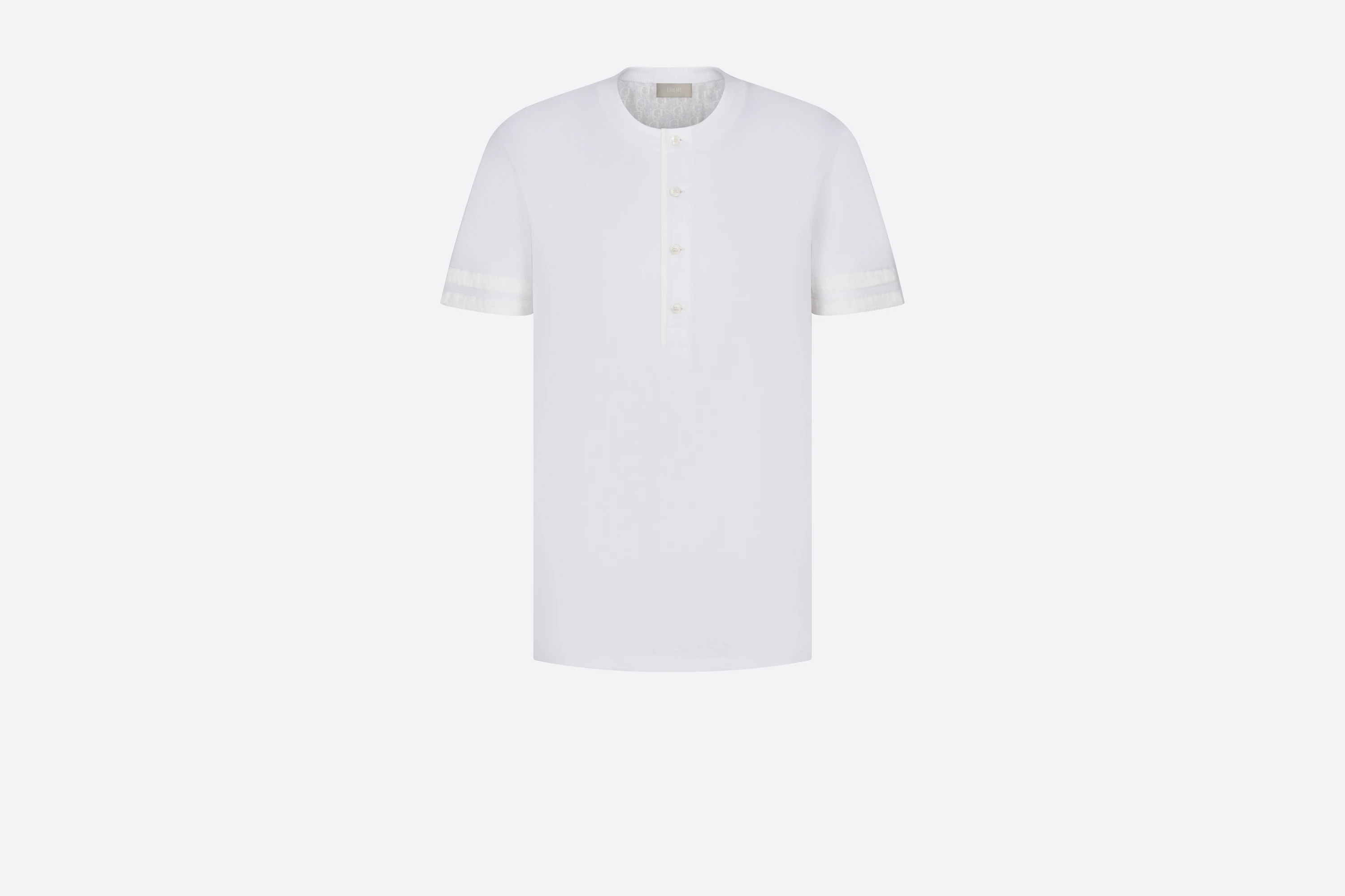 T-Shirt with Dior Oblique Detailing - 1