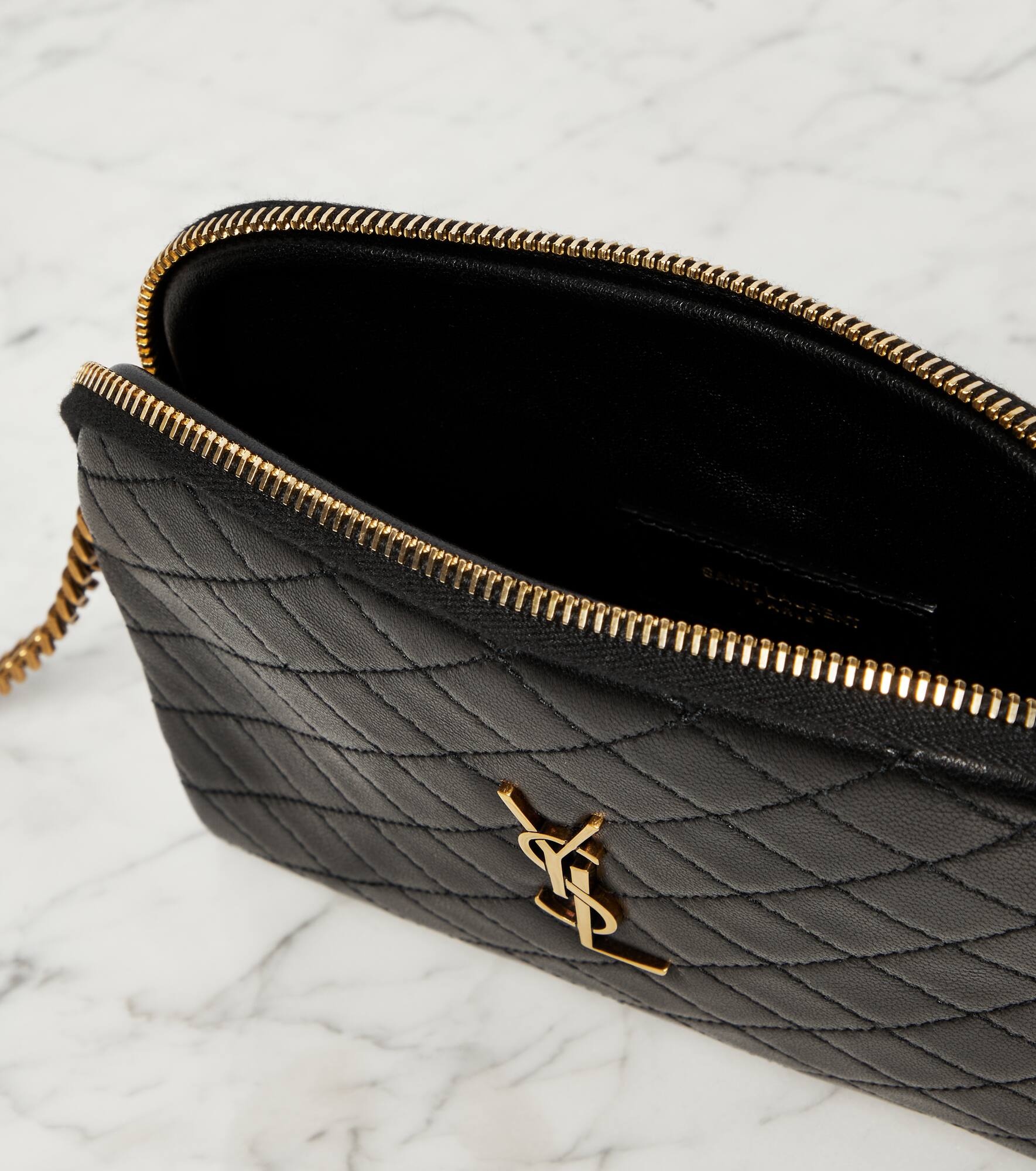 Gaby quilted leather shoulder bag - 3