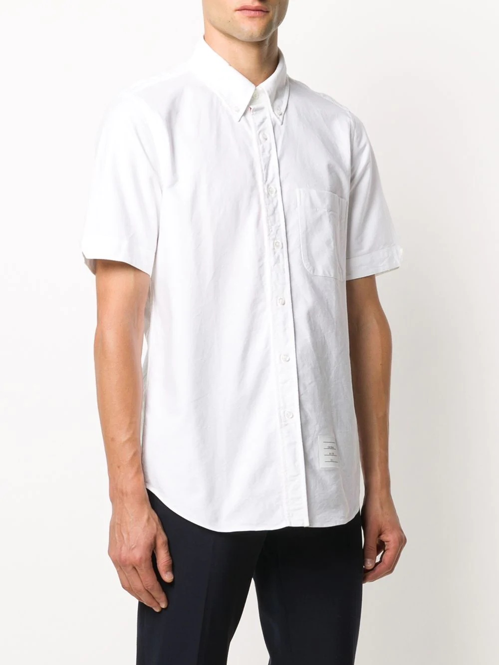 short-sleeved Oxford shirt - 3