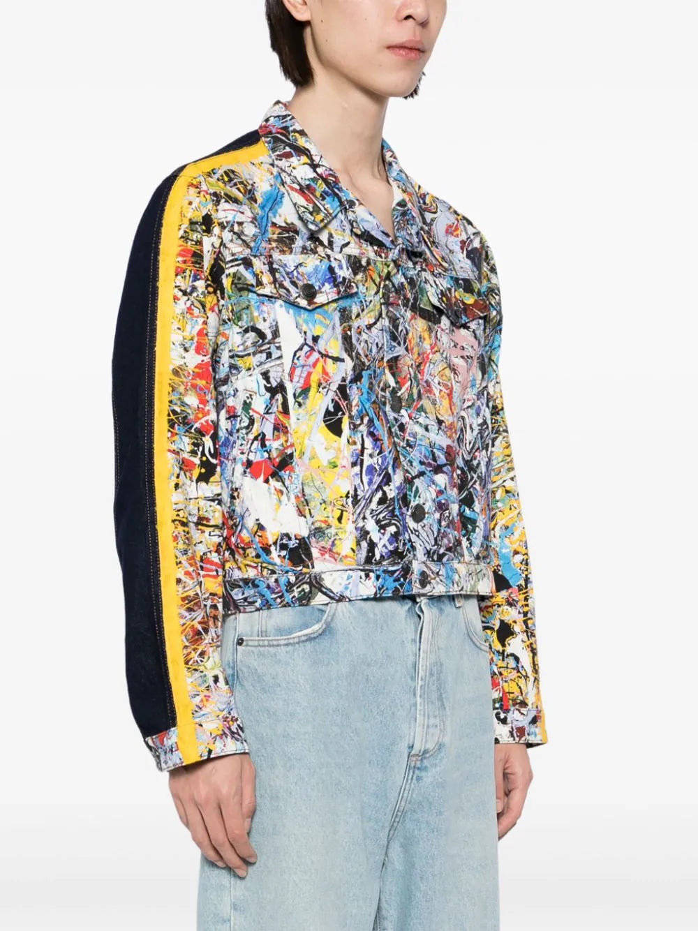 ART DENIM JACKET - 3