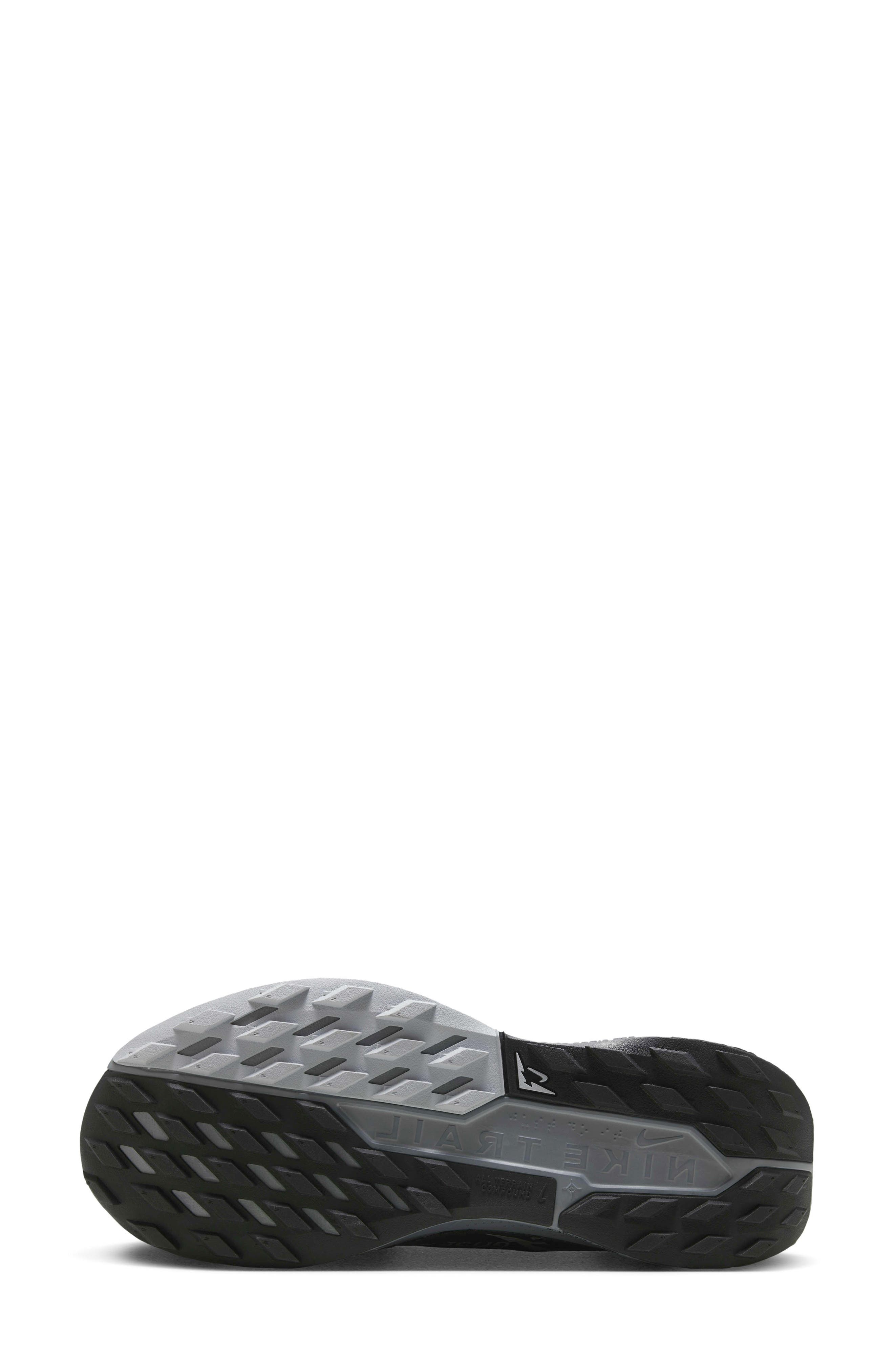 Nike Pegasus Trail 5 Gore-Tex® Waterproof Running Shoe in Black/Grey at Nordstrom - 4