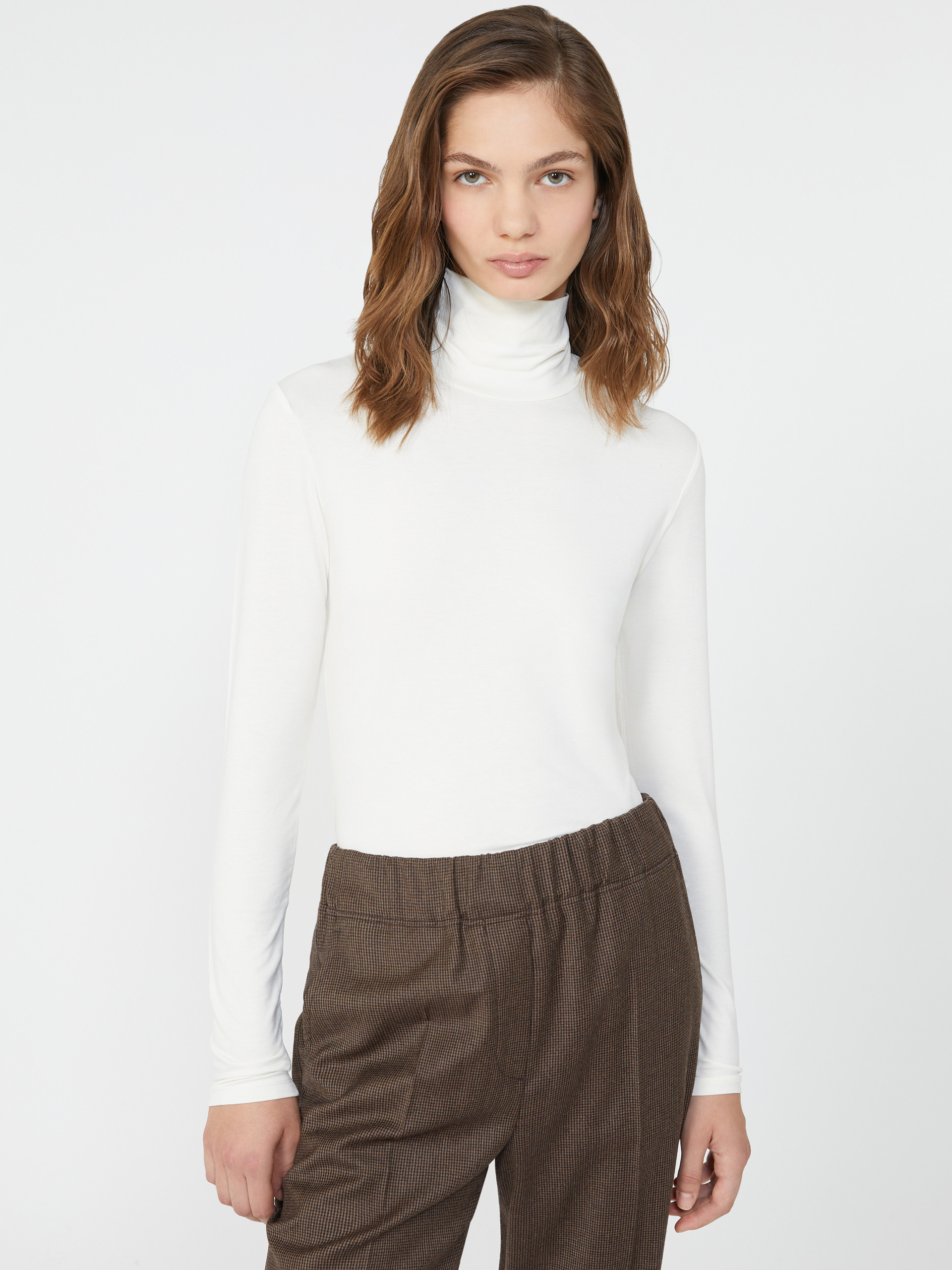 MULTIF Stretch viscose turtleneck - 5
