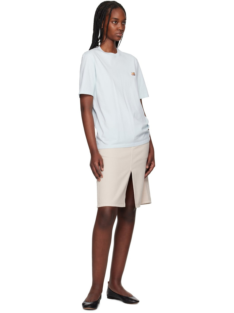 Maison Kitsuné Blue Fox Head Patch Regular T-shirt outlook