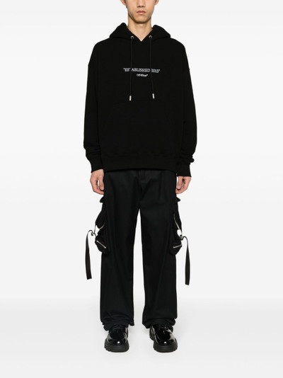 Off-White Established 2013 cotton hoodie outlook