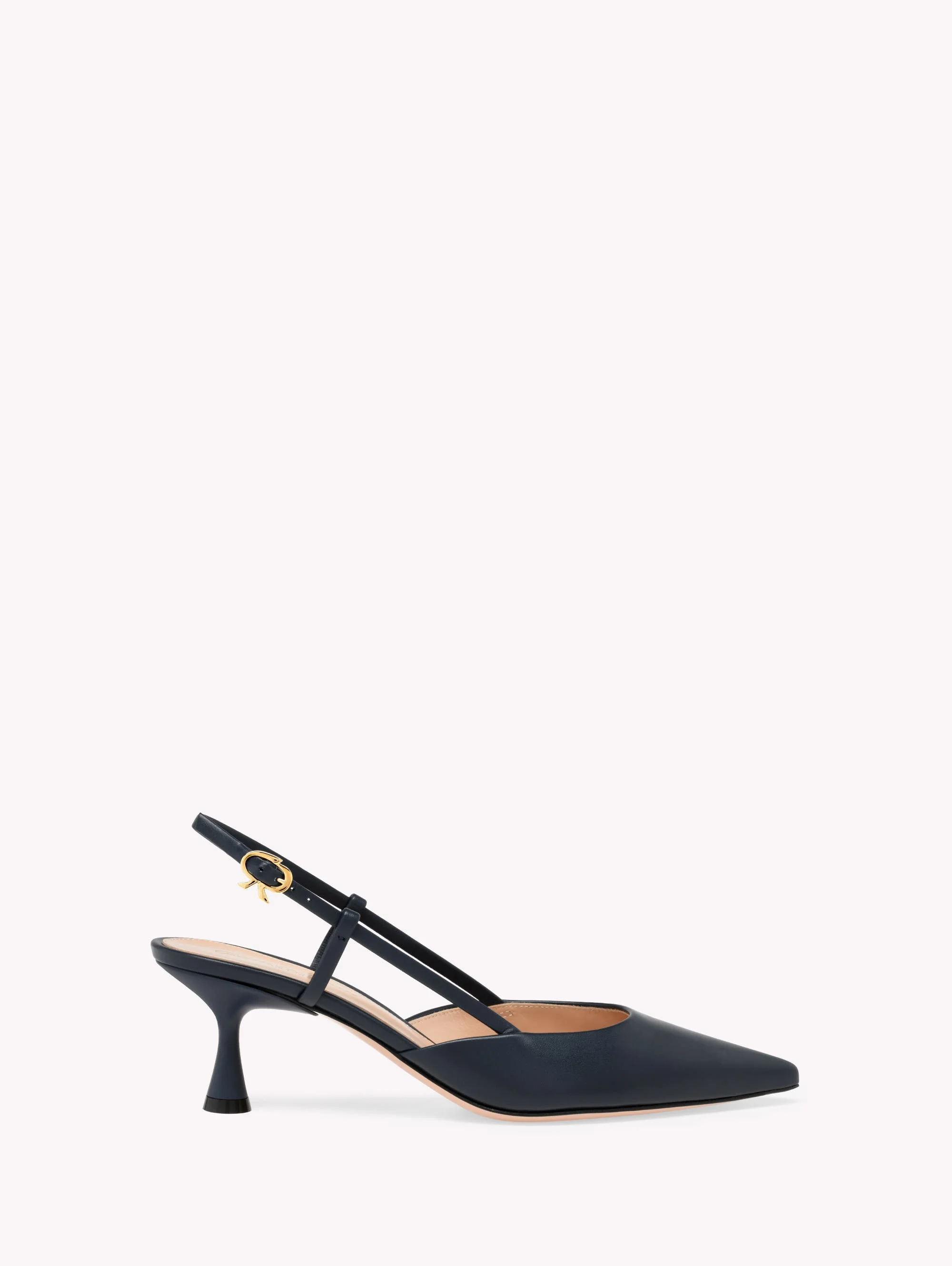 Gianvito Rossi Ascent 55 Pump in Blue Calf at Nordstrom - 1