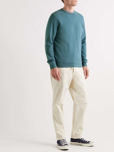 Sunspel Cotton-Jersey Sweatshirt outlook