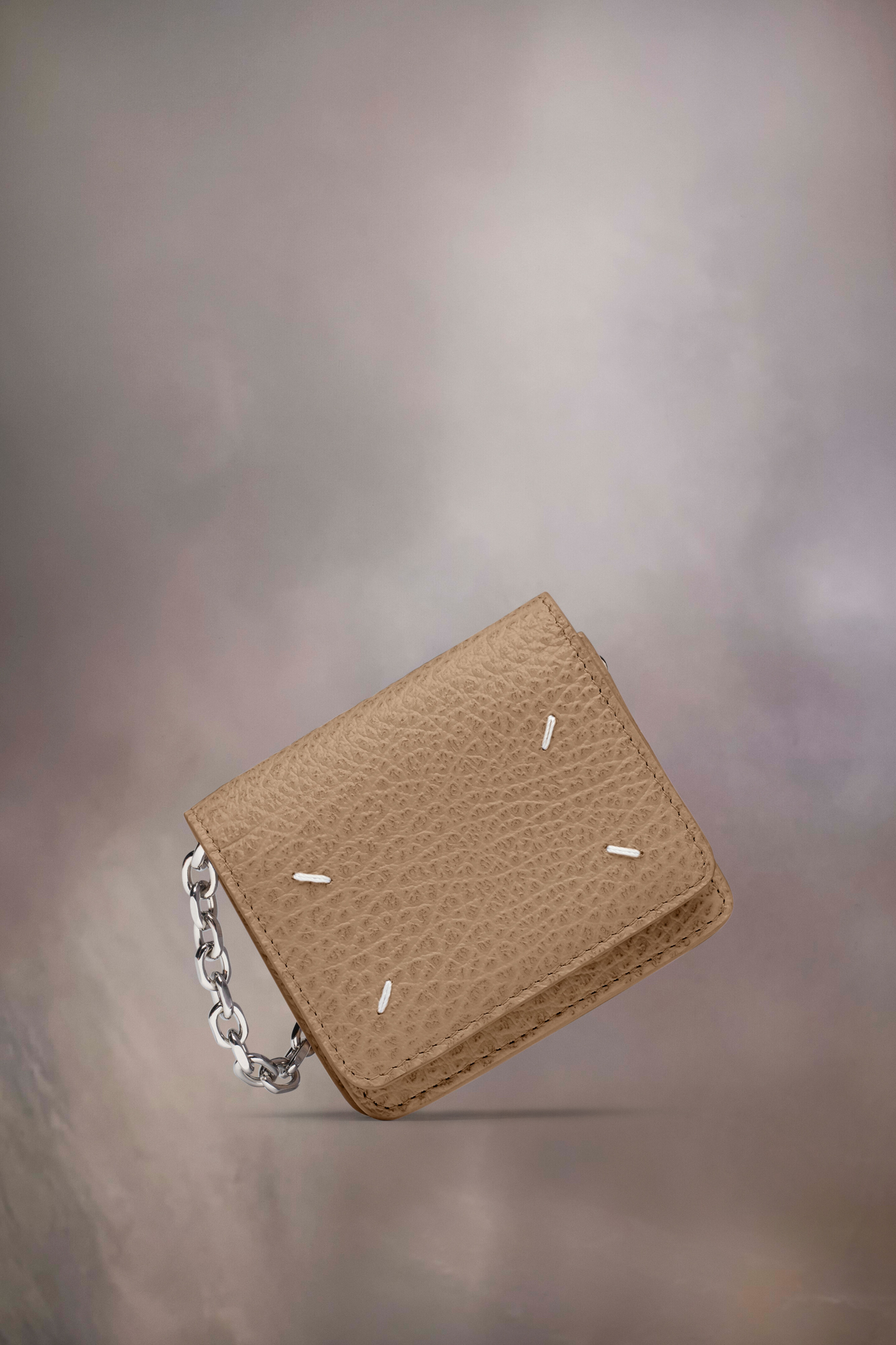 Four stitches chain wallet - 1