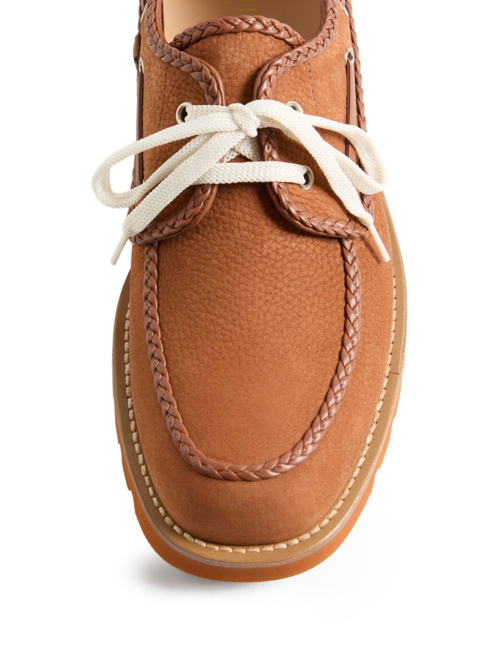 Palm Avenue suede boat shoes - 5