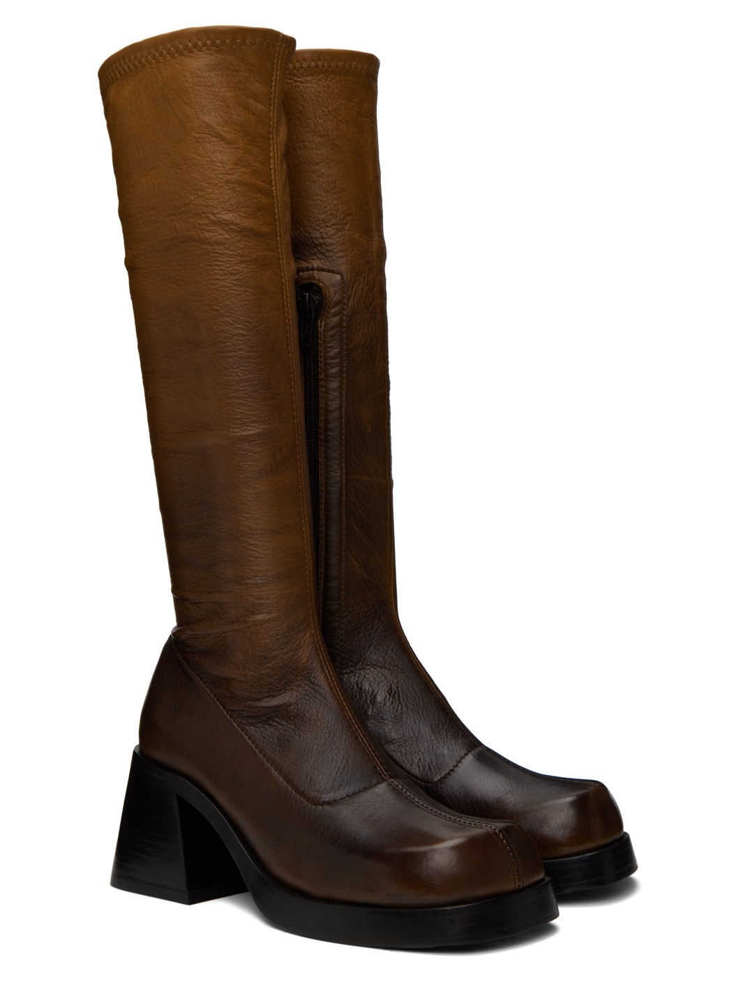 Brown Hedy Boots - 4