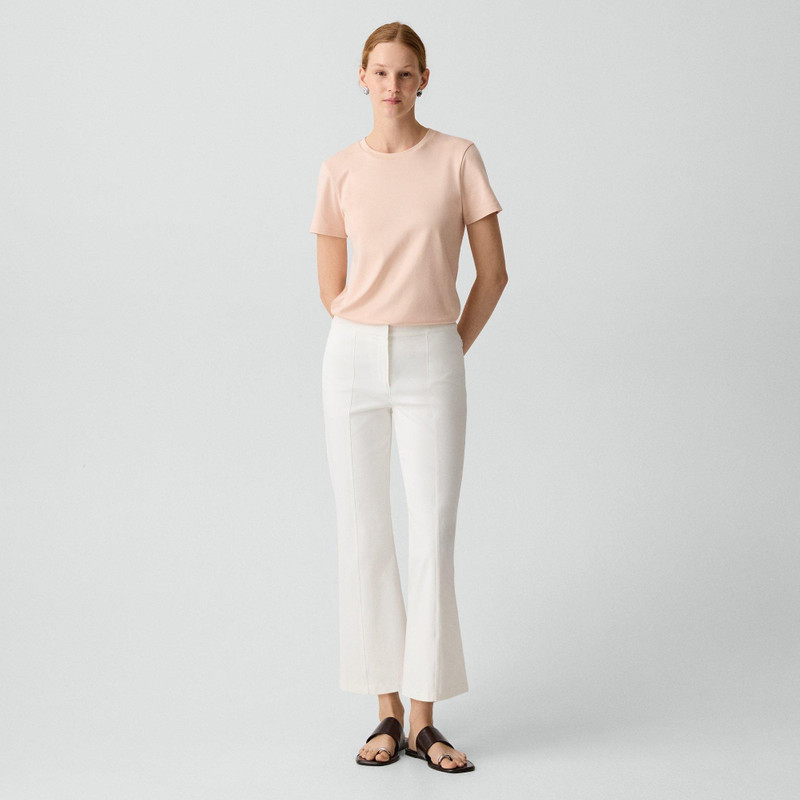 Seamed Kick Pant in Stretch Cotton-Blend 2