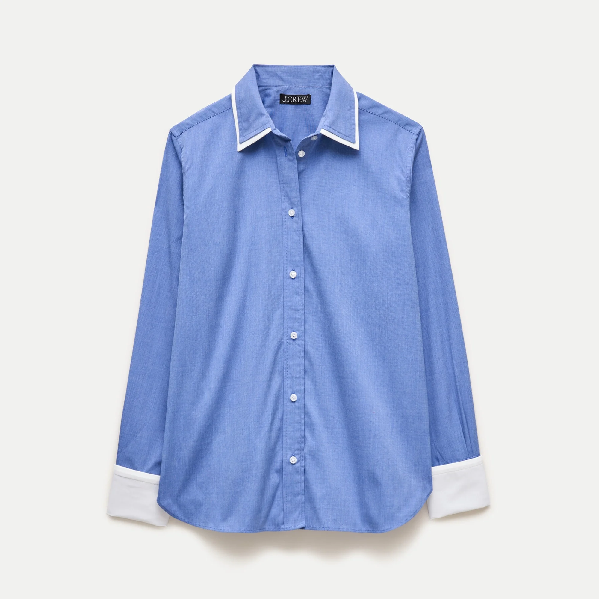 Jules double-layer button-up shirt in Greenwich poplin - 1