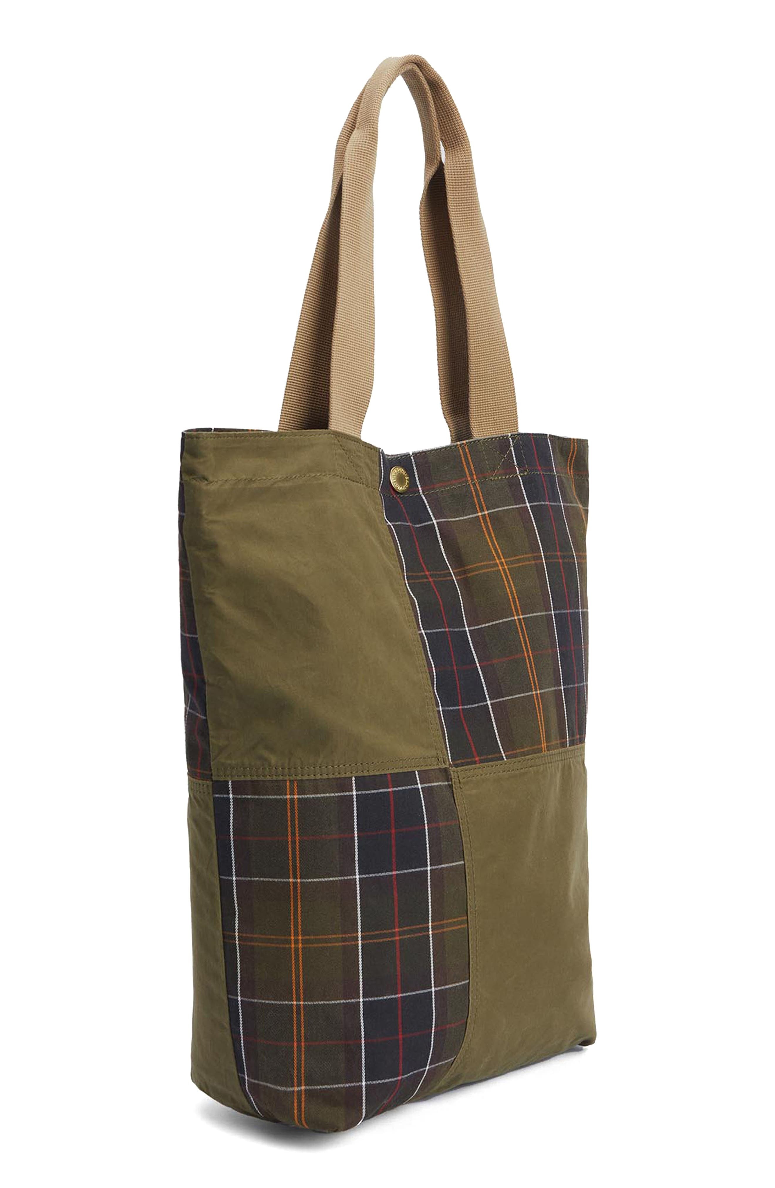 Barbour Transport Patchwork Tote in Dusky Green at Nordstrom - 7