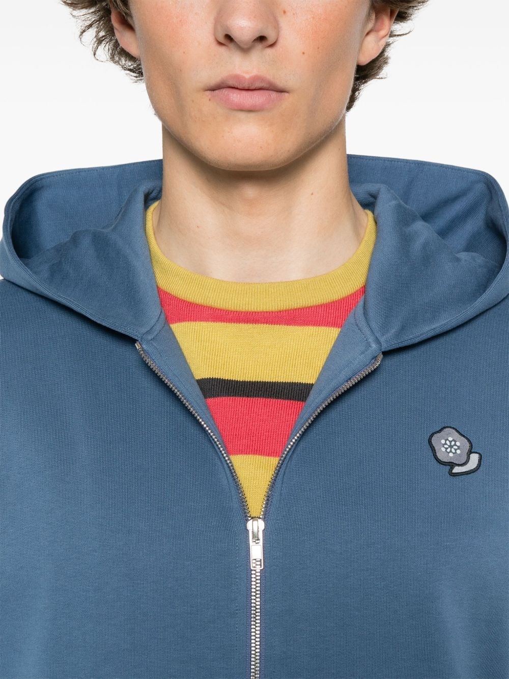 Pop Crest cotton hoodie - 5